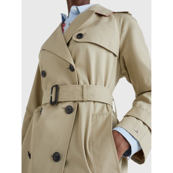 Tommy Hilfiger Organic Cotton Trench Coat