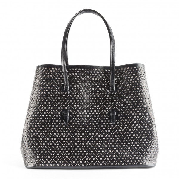 Studded on sale tote bag