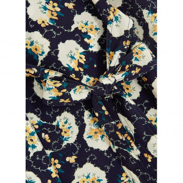 Chloé Pattern-Print Silk Shirt