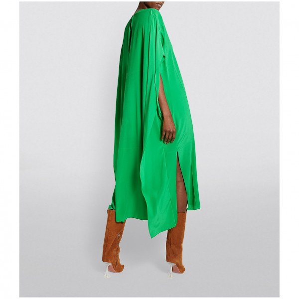 Victoria Beckham Silk Kaftan Midi Dress