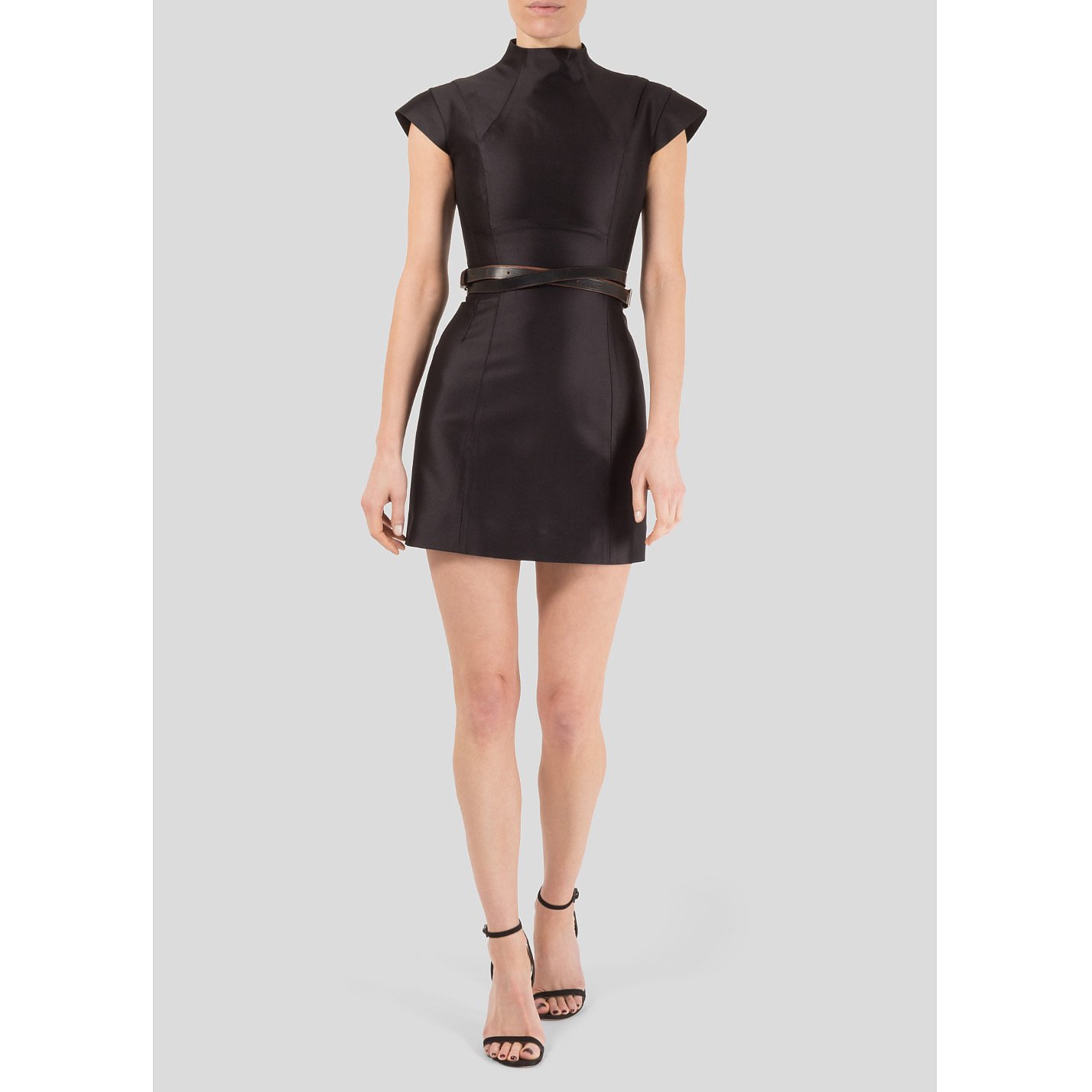 Victoria Beckham High Neck Mini Dress