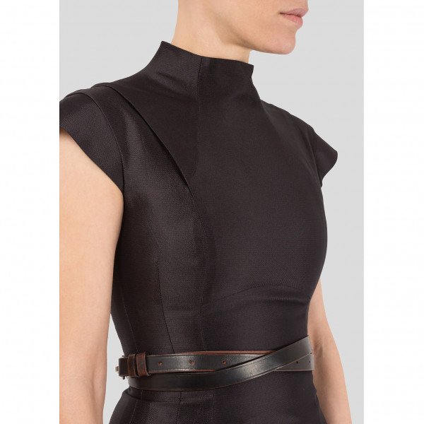 Victoria Beckham High Neck Mini Dress