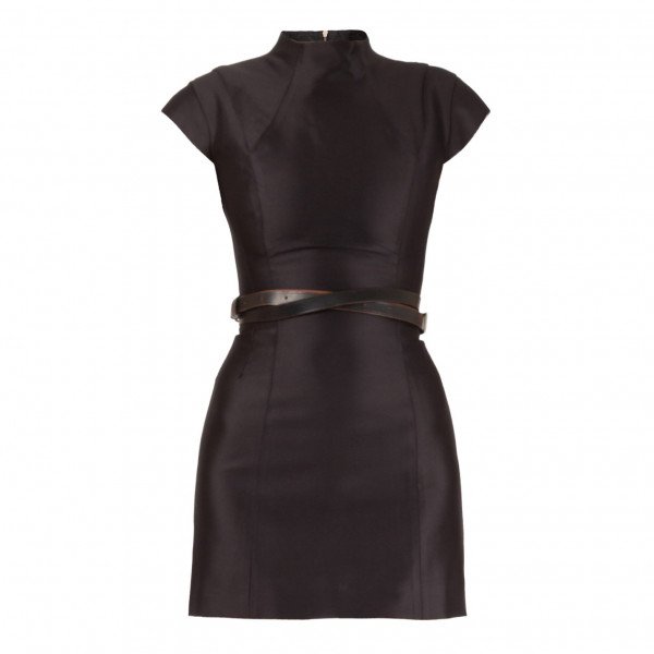 Victoria Beckham High Neck Mini Dress