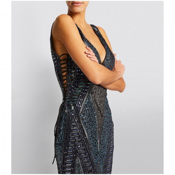 Jovani Sequin Embellished Mini Dress