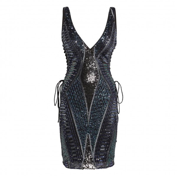 Jovani Sequin Embellished Mini Dress