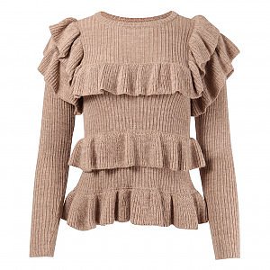 Rent Buy Bella Freud Rockers Wool Sweater | MY WARDROBE HQ