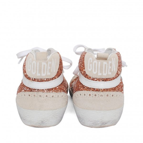 Golden Goose Mid Star Glitter Sneakers