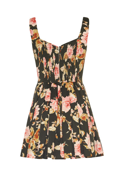 Cara Cara NYC Basil Dress, Altha Flora Olive