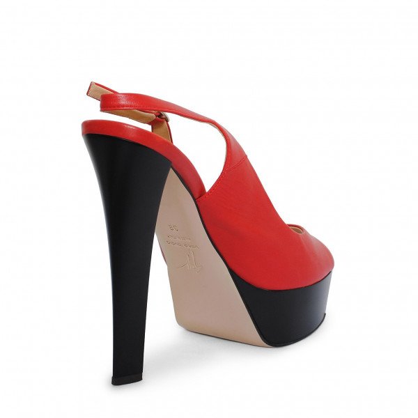 Giuseppe Zanotti Peep-Toe Slingback Pumps