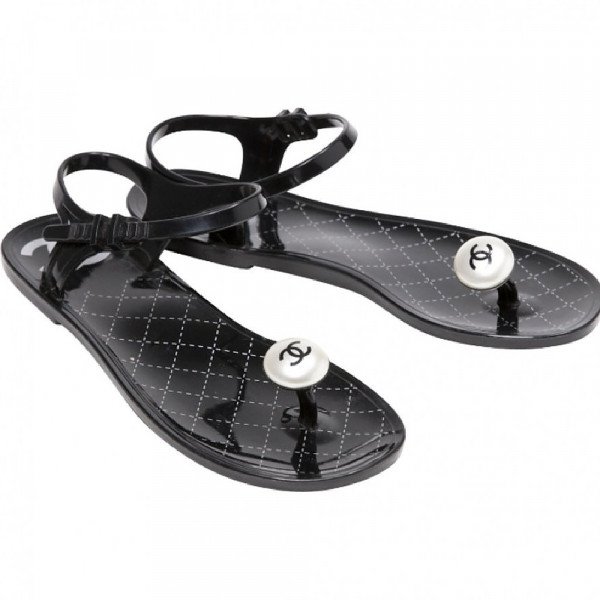 Rent Buy CHANEL Beach Jelly Sandals