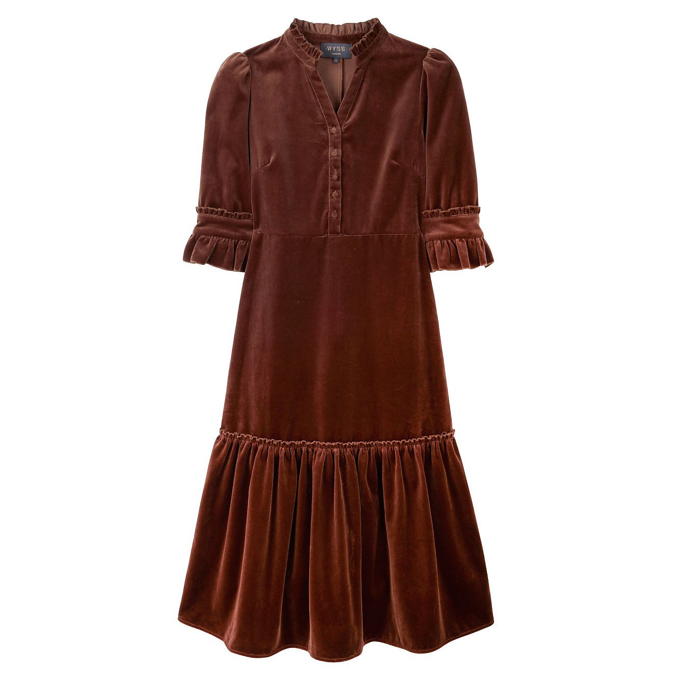 Wyse London Isobel Velvet Dress
