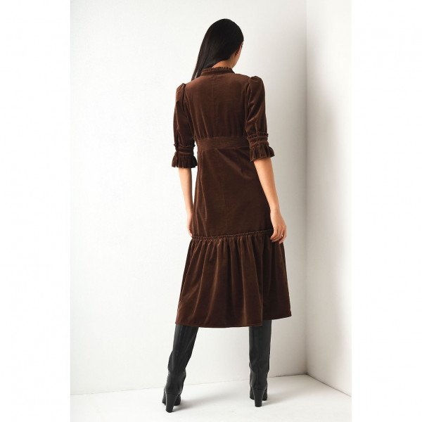 Wyse London Isobel Velvet Dress