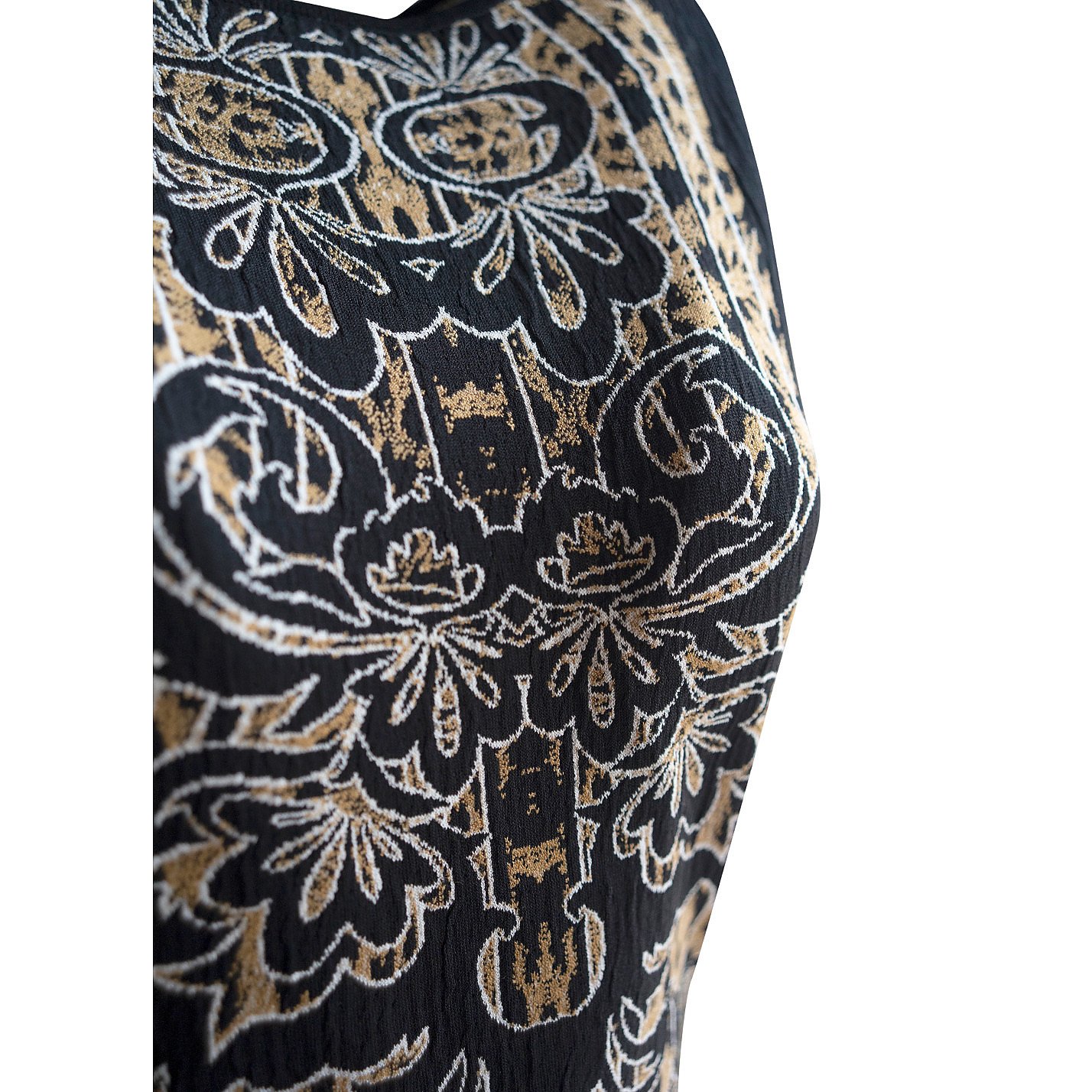 Roberto Cavalli Patterned Knit Dress