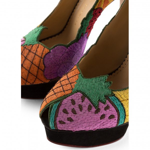 Charlotte Olympia Fruit Salad Platform Pumps