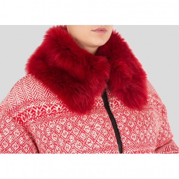 Moncler Grenoble Siusi Embroidered Fur-Trimmed Ski Jacket