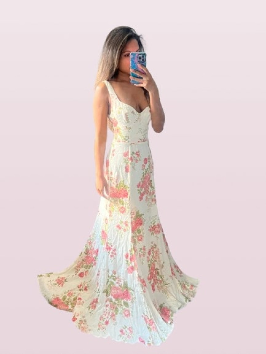Reformation Lecce Dress In Corsage