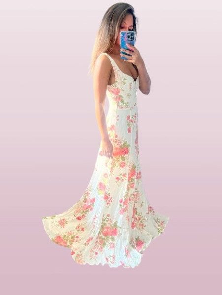Reformation Lecce Dress In Corsage