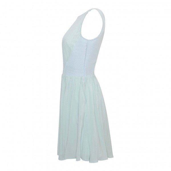Reiss Sleeveless Ribbed Mini Dress
