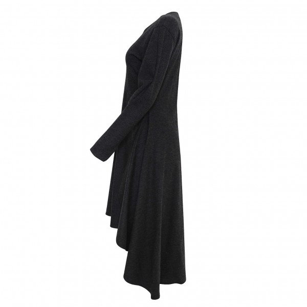 CÉLINE Wool Draped Dress