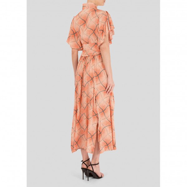 Miranda Dunn Poppy Flutter Sleeve Dress