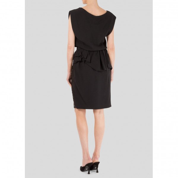 Lanvin Sleeveless Draped Dress