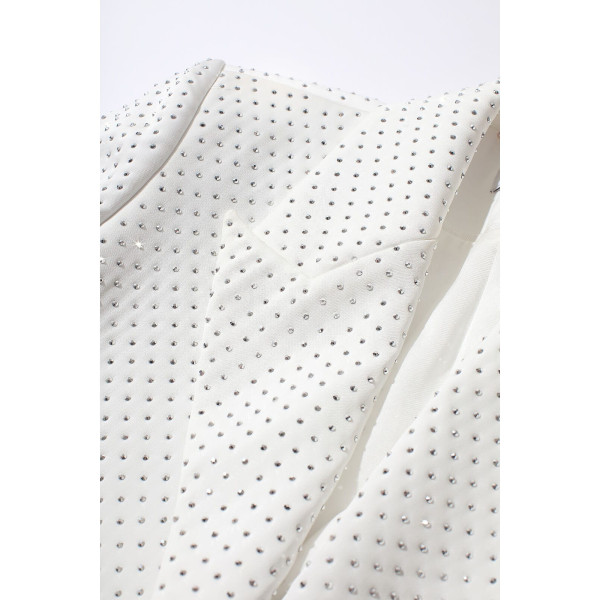 Nadine Merabi Crystal-Embellished Jacket