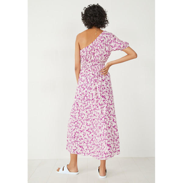 Hush Tess One Shoulder Midi Dress