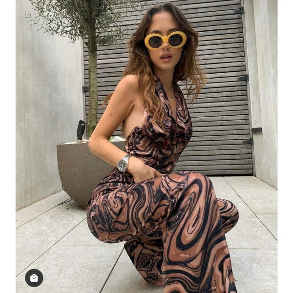 House of Sunny Paradise Party Set in Mahogany