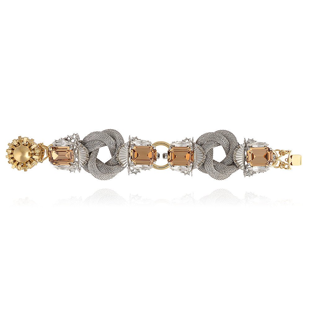 Anton Heunis Silver Knot Bracelet