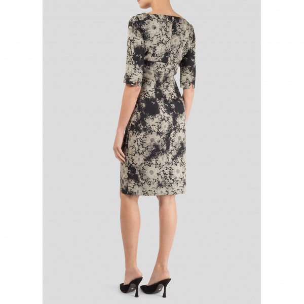 Alexander McQueen Floral Lace-Print Dress