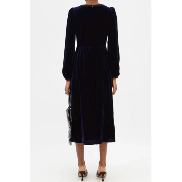 Saloni Camille Velvet Heart Dress