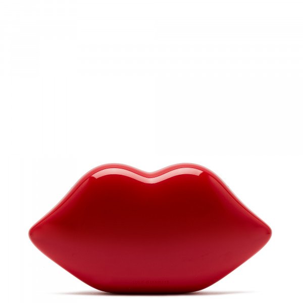 Lulu guinness clearance lips clutch bag