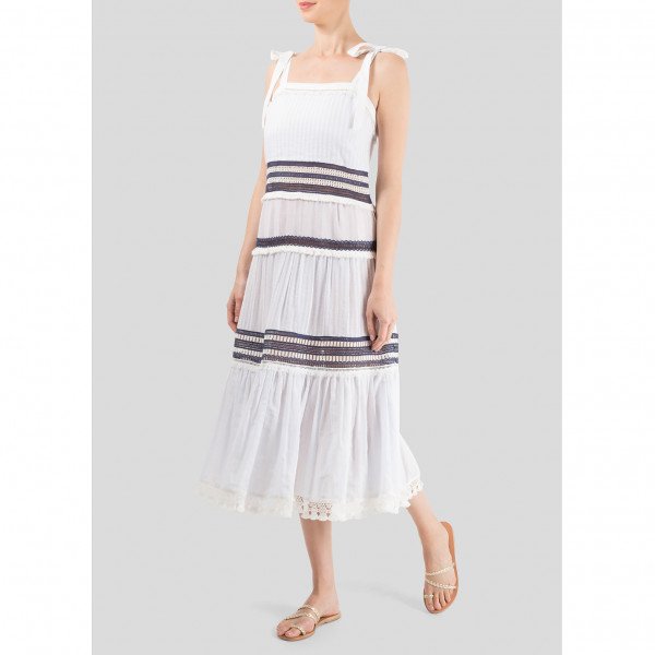 Jonathan Simkhai Sleeveless Tiered Dress