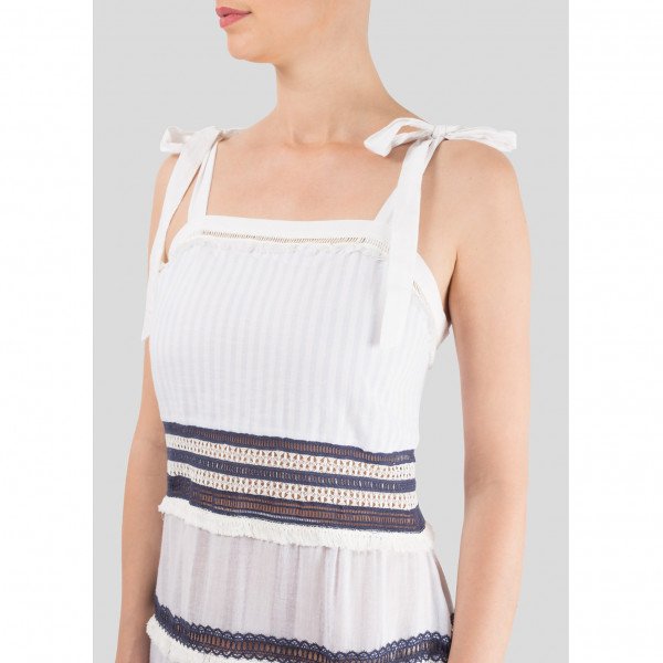 Jonathan Simkhai Sleeveless Tiered Dress