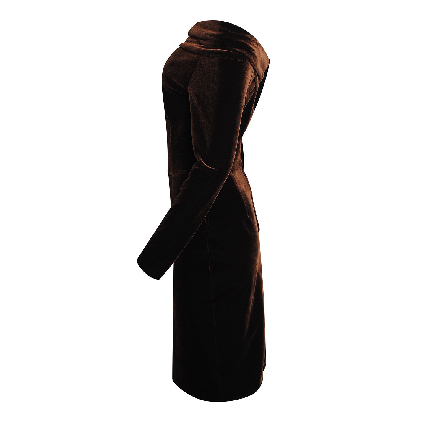 Emilio De La Morena Off-The-Shoulder Velvet Dress