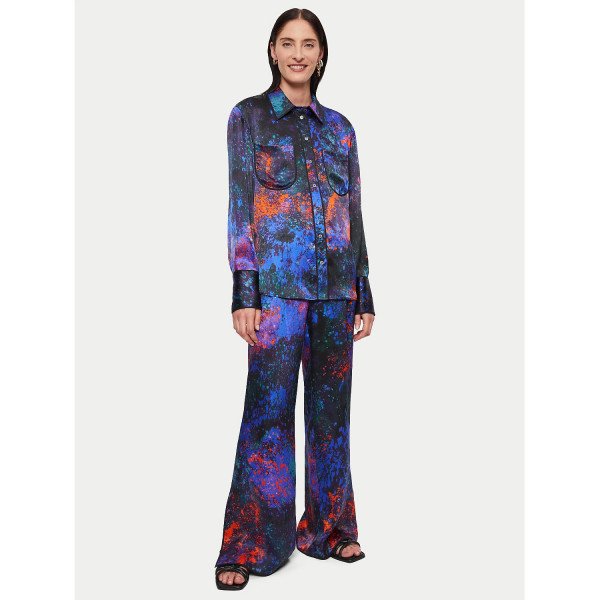 Jigsaw Silk Paint Drops Shirt
