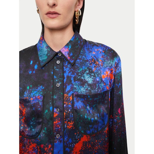 Jigsaw Silk Paint Drops Shirt