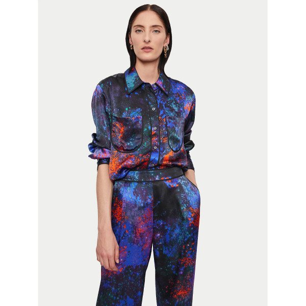 Jigsaw Silk Paint Drops Shirt