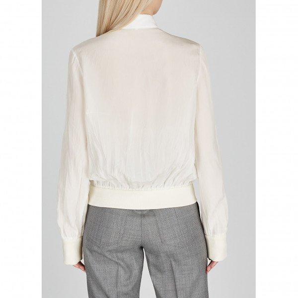 Loewe Rib Cuff Gauze Blouse