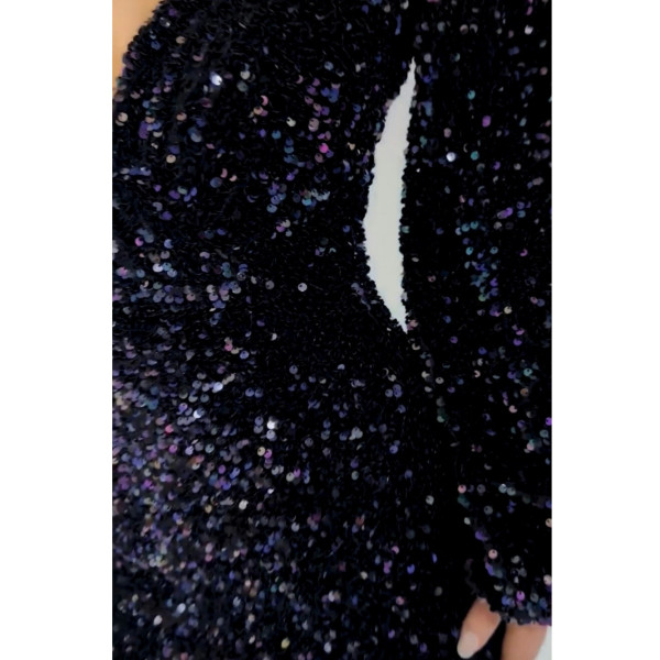 Nadine Merabi Maya Galaxy Dress