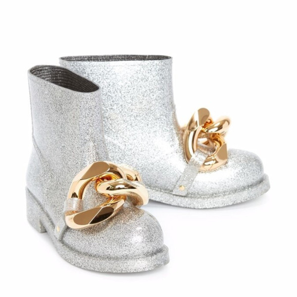 J crew glitter rain boots hot sale