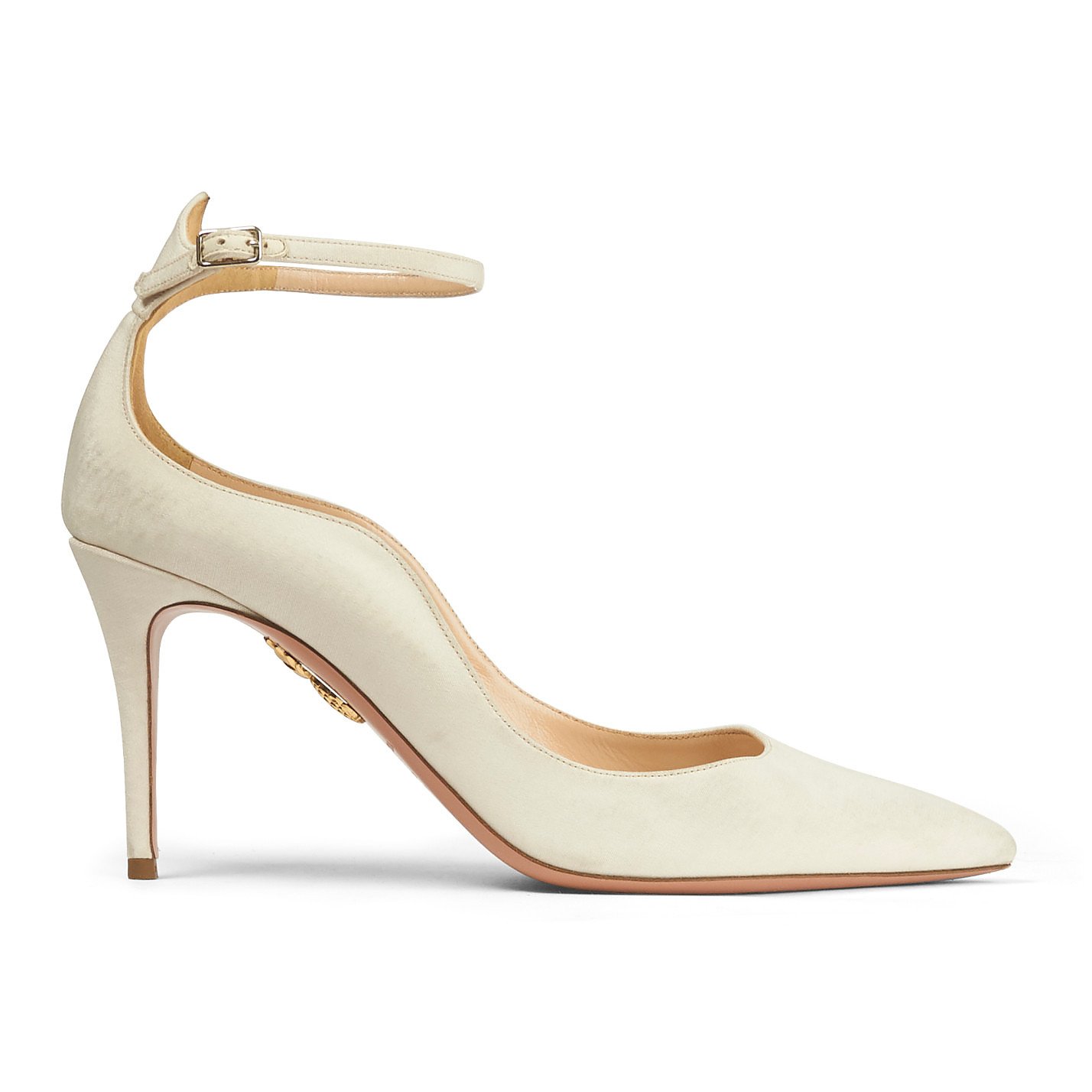 Aquazzura Stiletto Heels with Ankle Strap