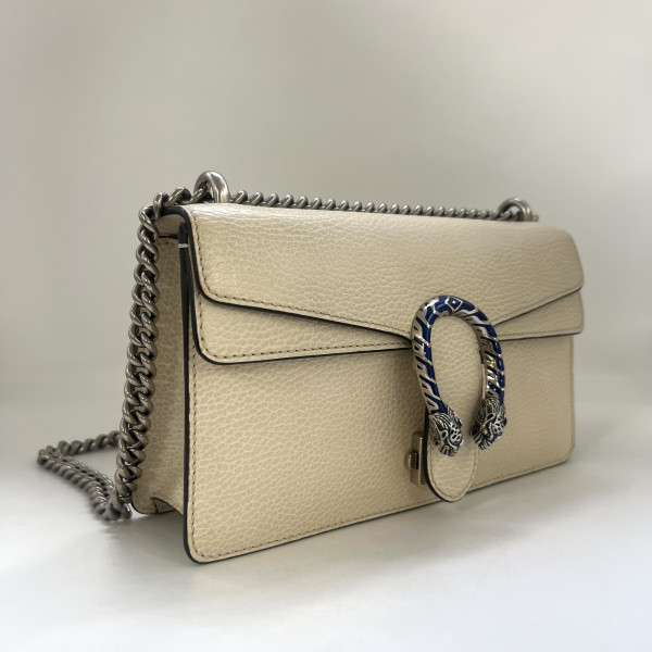 Gucci Dionysus Small Shoulder Bag in White