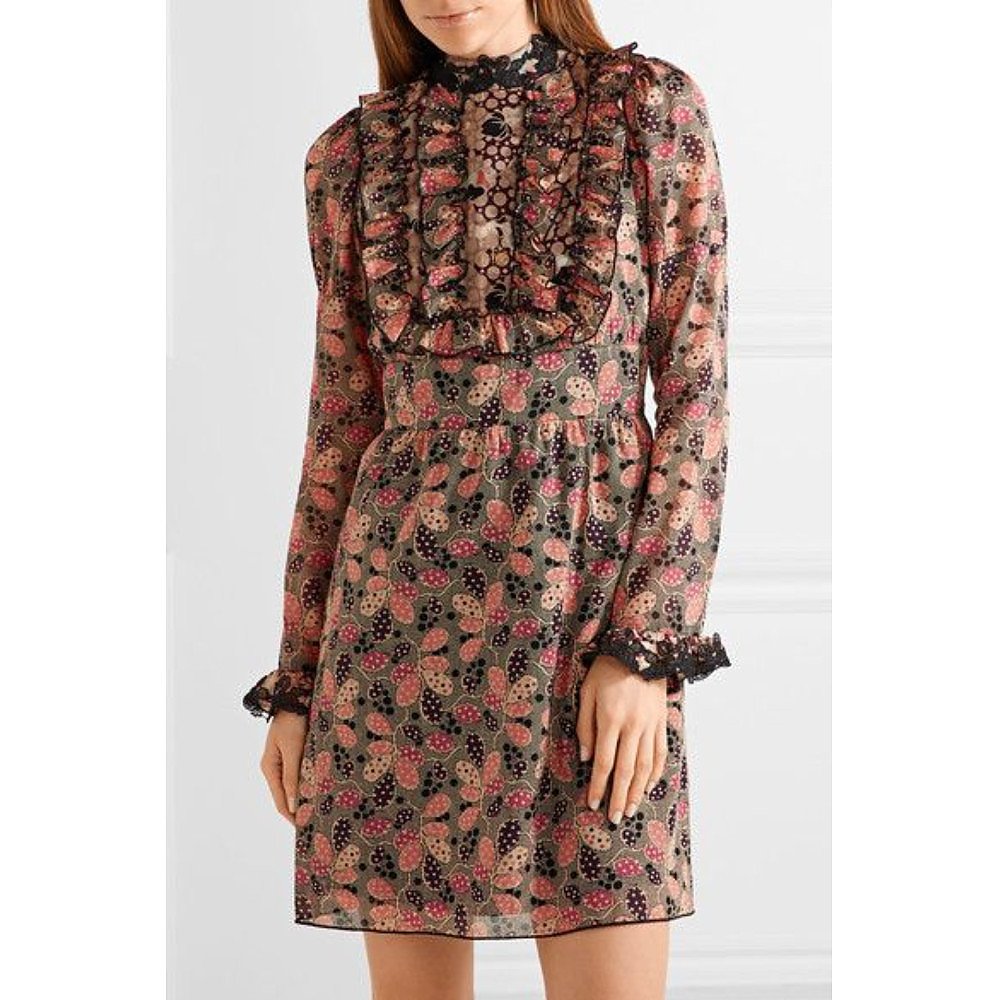 anna sui lace dress