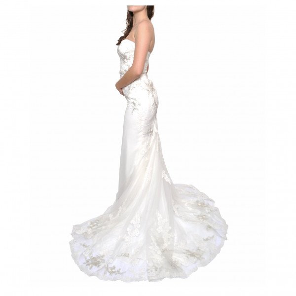 Enzoani Silk Wedding Gown