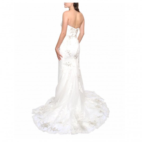 Enzoani Silk Wedding Gown