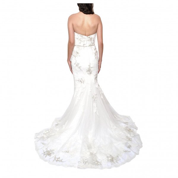 Enzoani Silk Wedding Gown