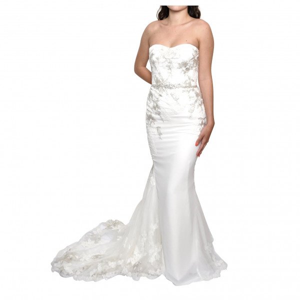 Enzoani Silk Wedding Gown