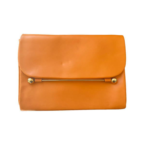 Rent Buy Rupert Sanderson Envelope Clutch With Bar Detail MY