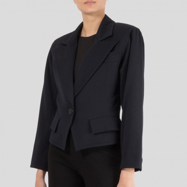 Rent Buy Saint Laurent Vintage YSL Variation Cropped Jacket